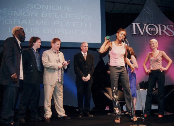Sonique at the 46th Ivor Novello Awards