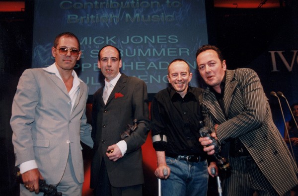 The Clash at the 46th Ivor Novello Awards
